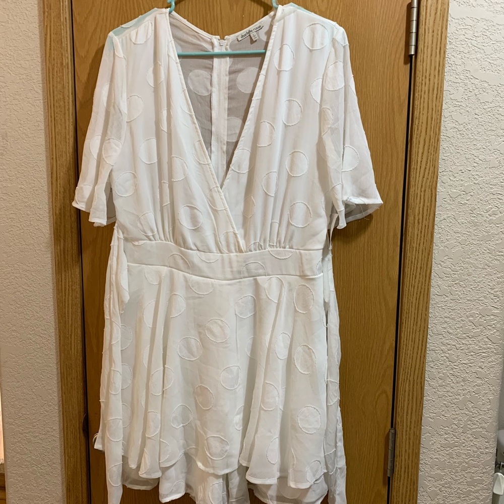 NWT White Romper